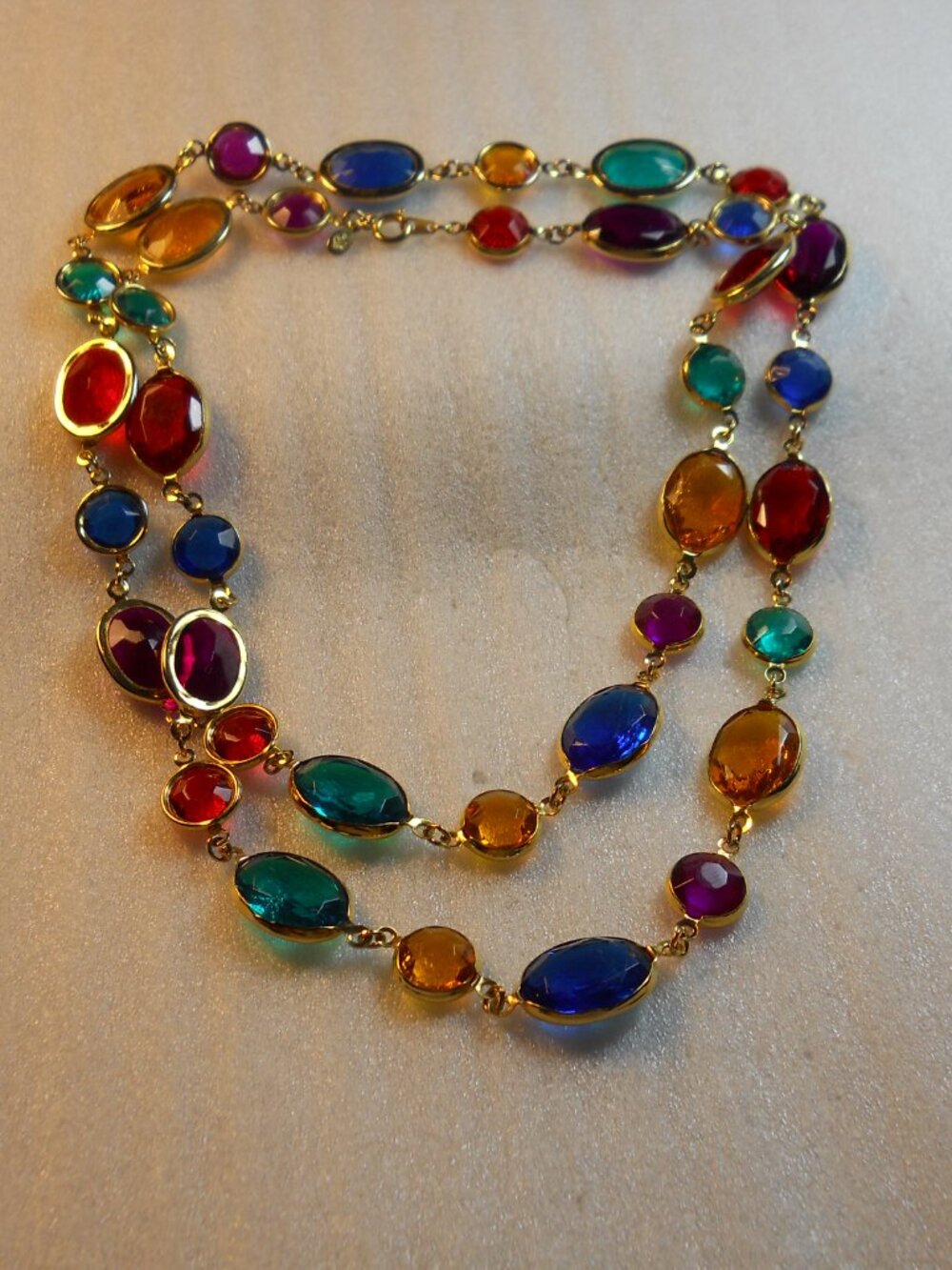 Premier Designs - Rhinestone Bezel Set Necklace 730 - Picture 3 of 3